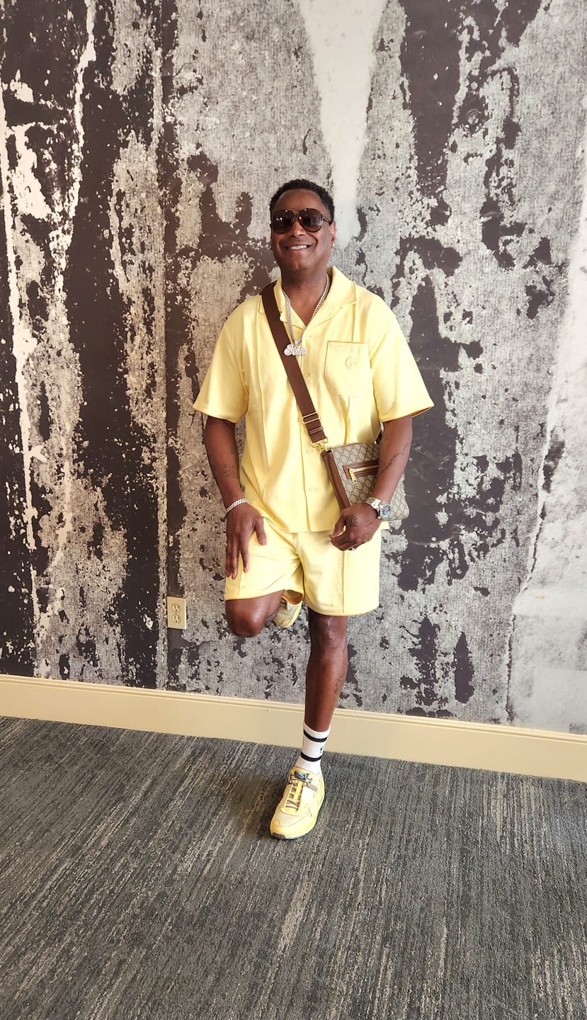 Customer photo review of Rilssasto Cabana Short-Lemon Meringue