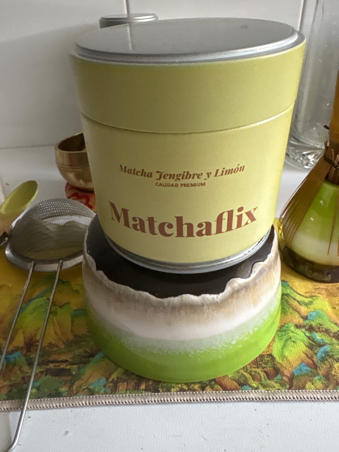 Customer photo review of Té Matcha Premium Jengibre y Limón