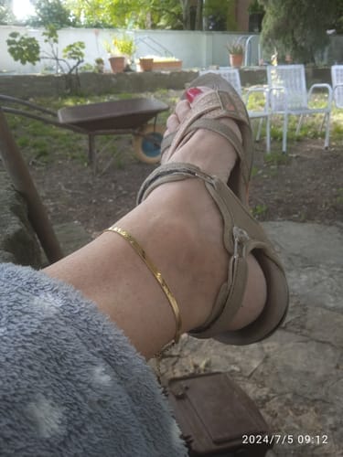 Customer photo review of Tobillera Cleopatra 4MM
