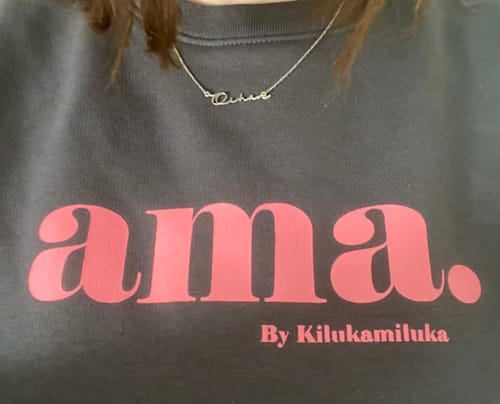 Customer photo review of Collar My Name - Personalizado
