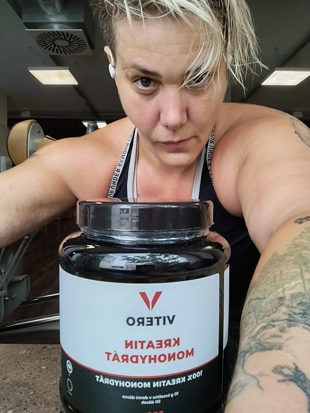 Customer photo review of Kreatin monohydrát – Síla, výkon a regenerace