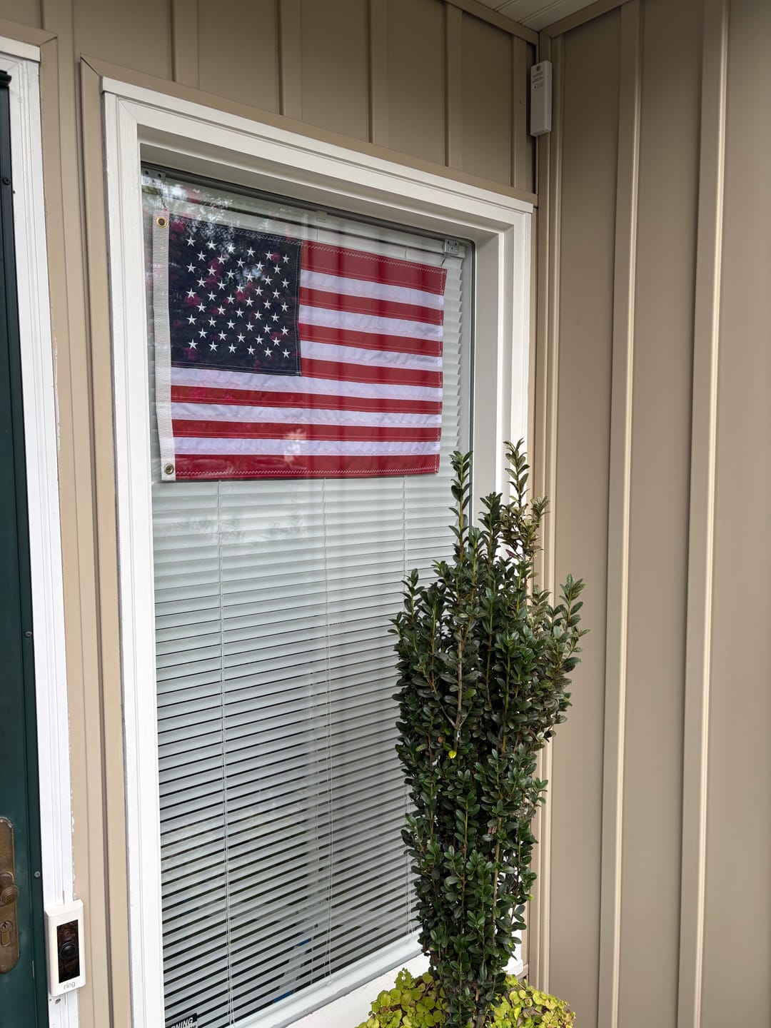 Customer photo review of 16" x 24" American Flag