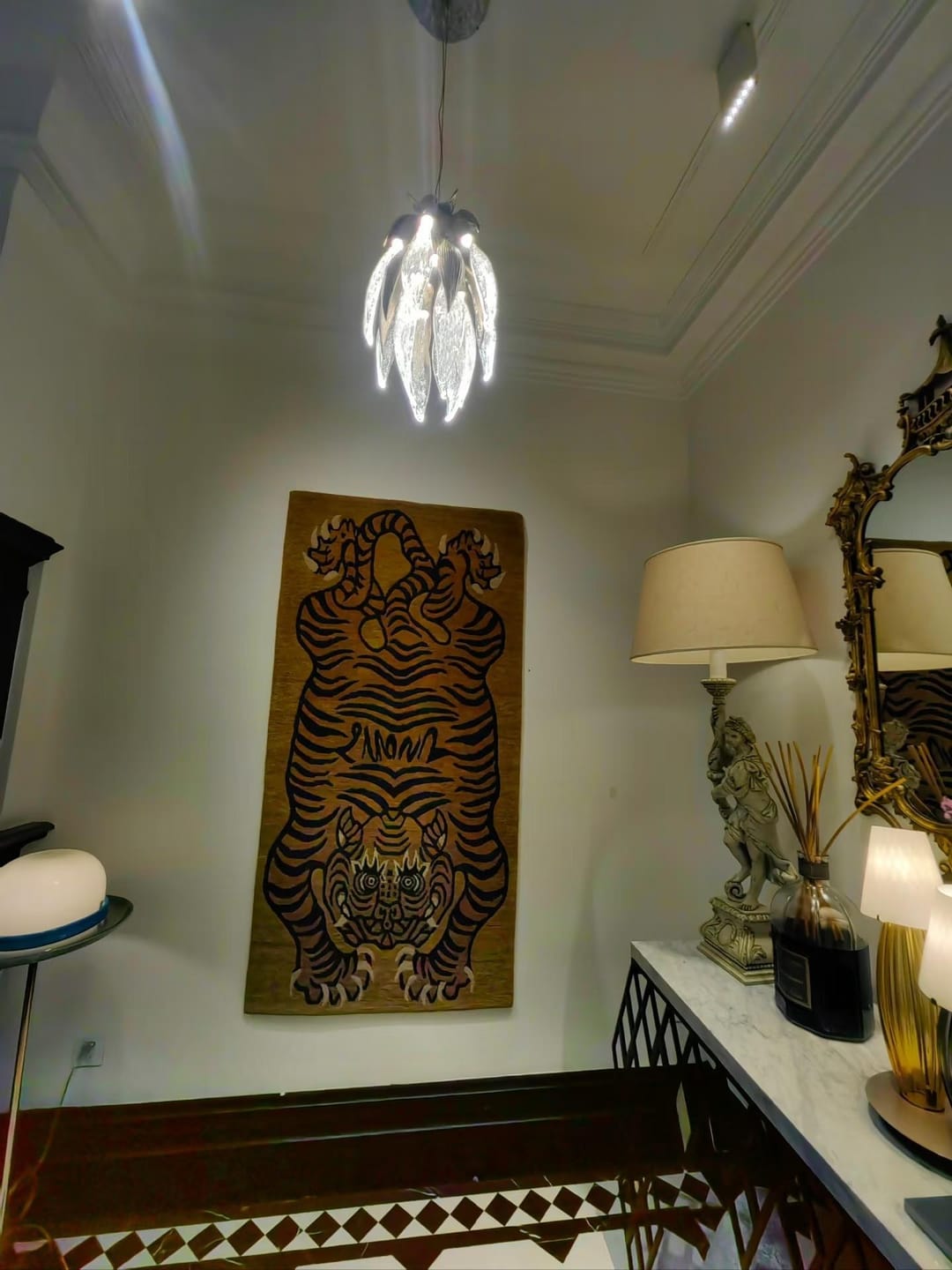 Customer photo review of Dandelion Glass Pendant Light
