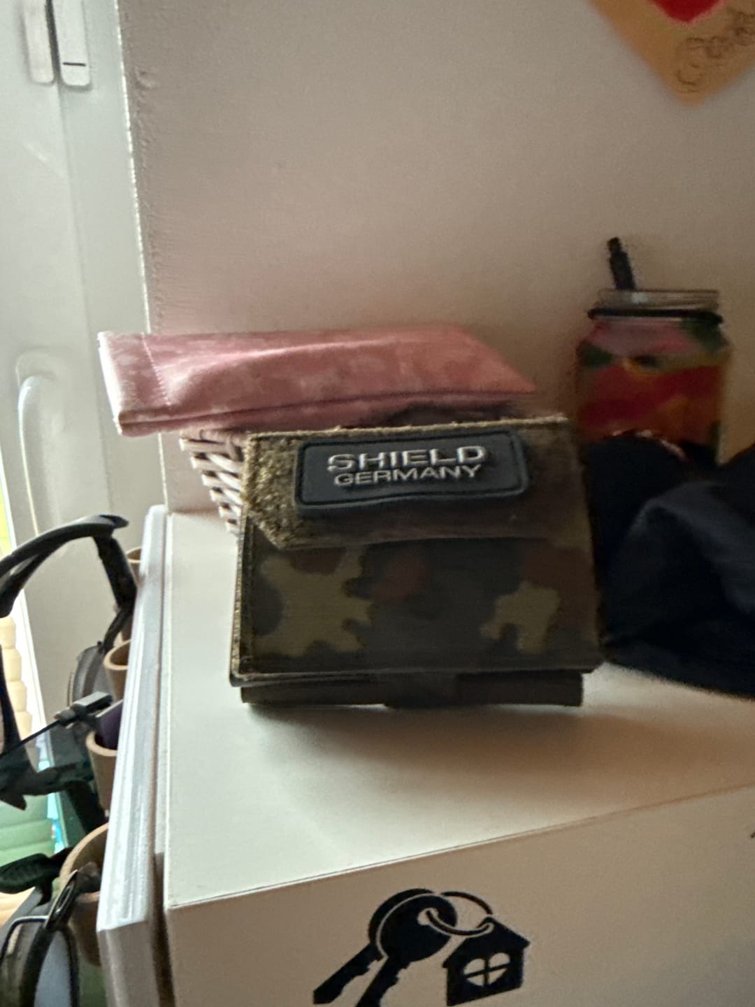 Customer photo review of Tactical Wallet Münzfach - 5-Farben Flecktarn