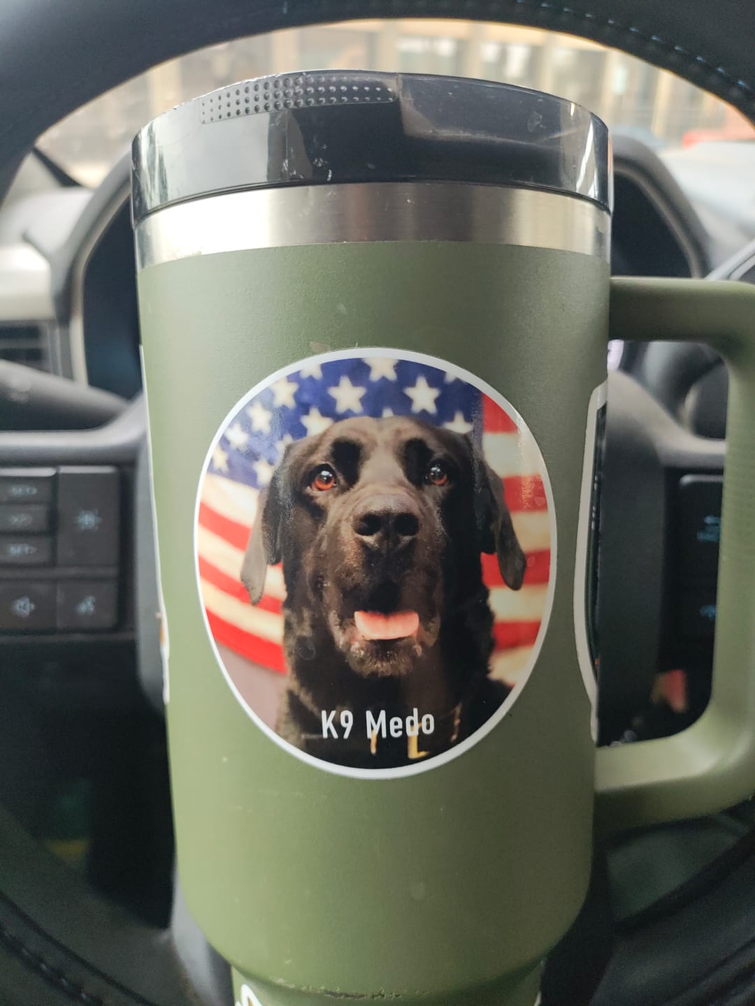 Customer photo review of 3" Vinyl Stickers (50 Pack)