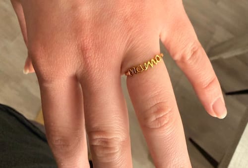 Customer photo review of Anillo Mama Ring