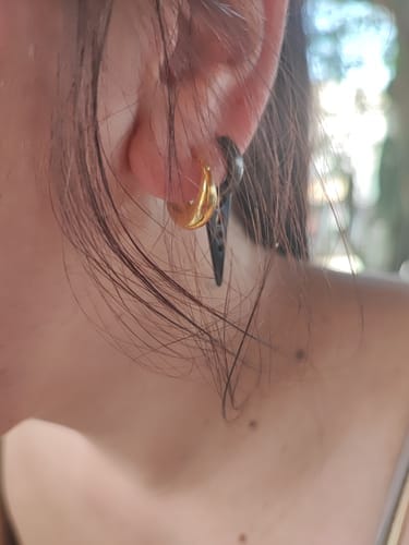 Customer photo review of Pendientes Medieval