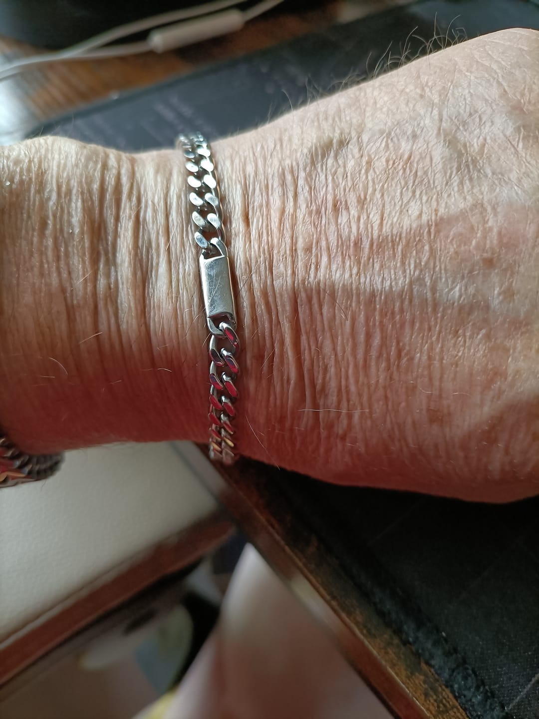 Customer photo review of Gepersonaliseerde armband met naam