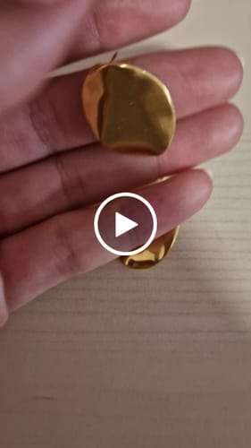 Customer photo review of Pendientes Ovoide