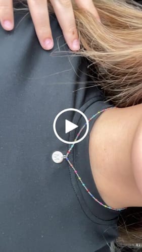 Customer photo review of Collar Letras ABC
