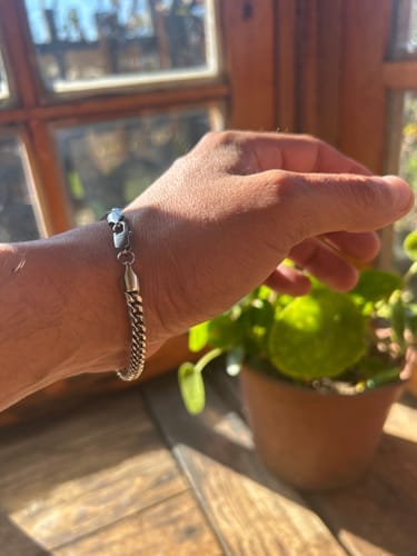 Customer photo review of Pulsera Miami Cuban 5mm