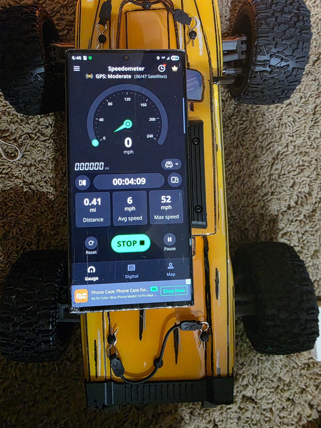 Customer photo review of Rlaarlo Omni-Terminator Carbon Fiber Monster Truck Roller(Without electric parts)