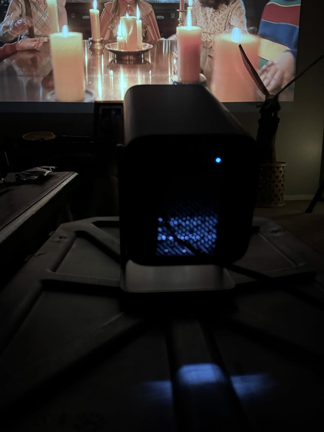 Customer photo review of VisionBeam S29 – Home Theater Projector with 4K Support and Auto Focus for Flexible Entertainment at Home