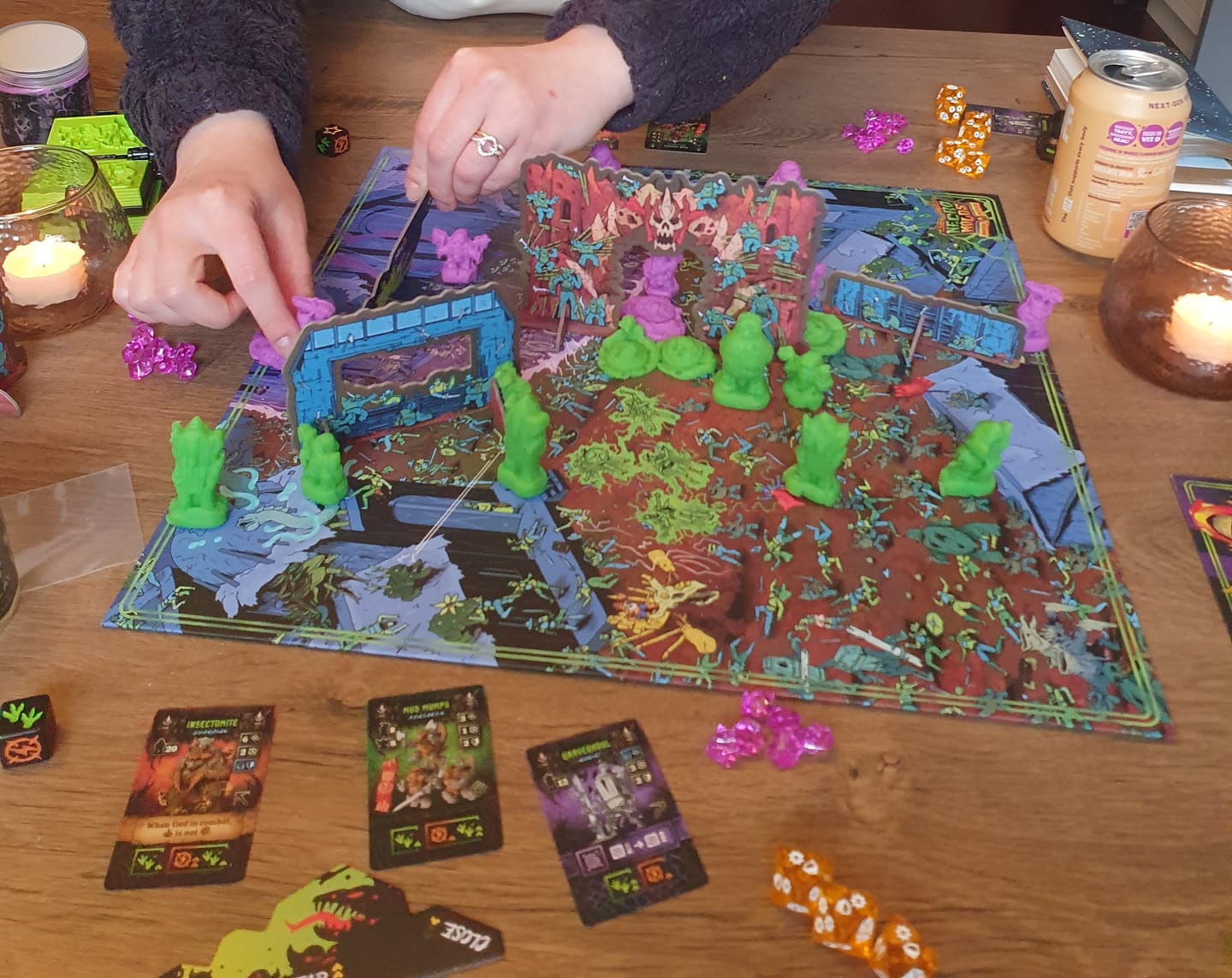 Customer photo review of Necromolds Battle Box