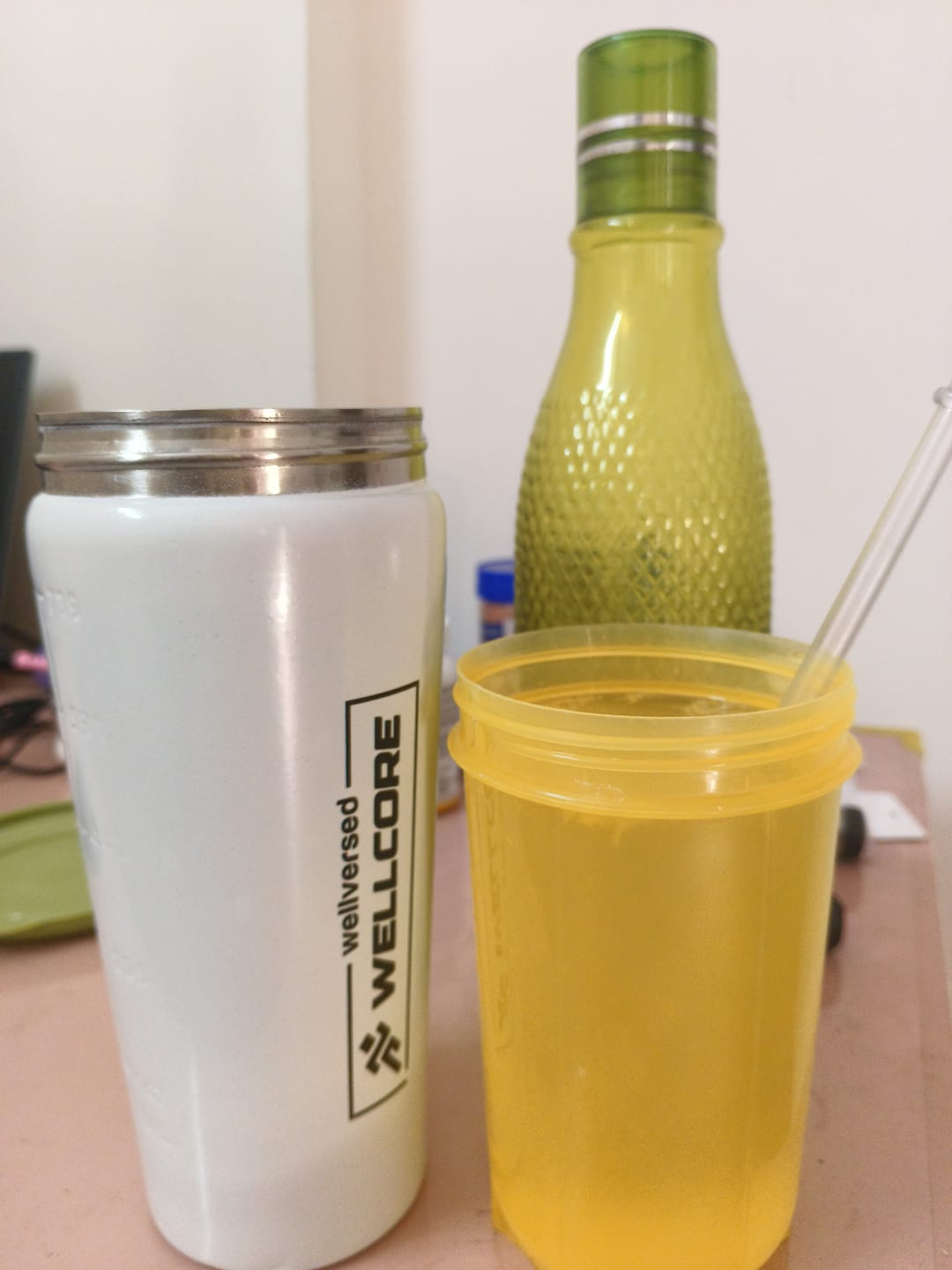 Customer photo review of Wellcore - Micronised Creatine Monohydrate (83 Servings, Fruit Fusion) + Premium Steel Shaker