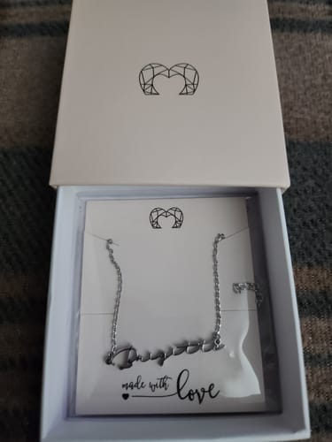 Customer photo review of Collar My Name - Personalizado