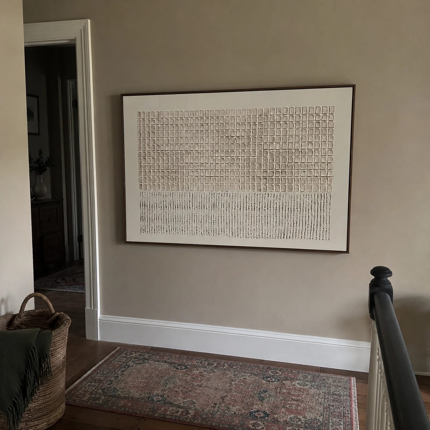 Customer photo review of Textured Wall Art ｜ Chalky-Mosaic-Groove