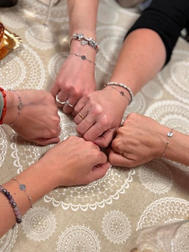 Customer photo review of Pulsera Círculo Inicial