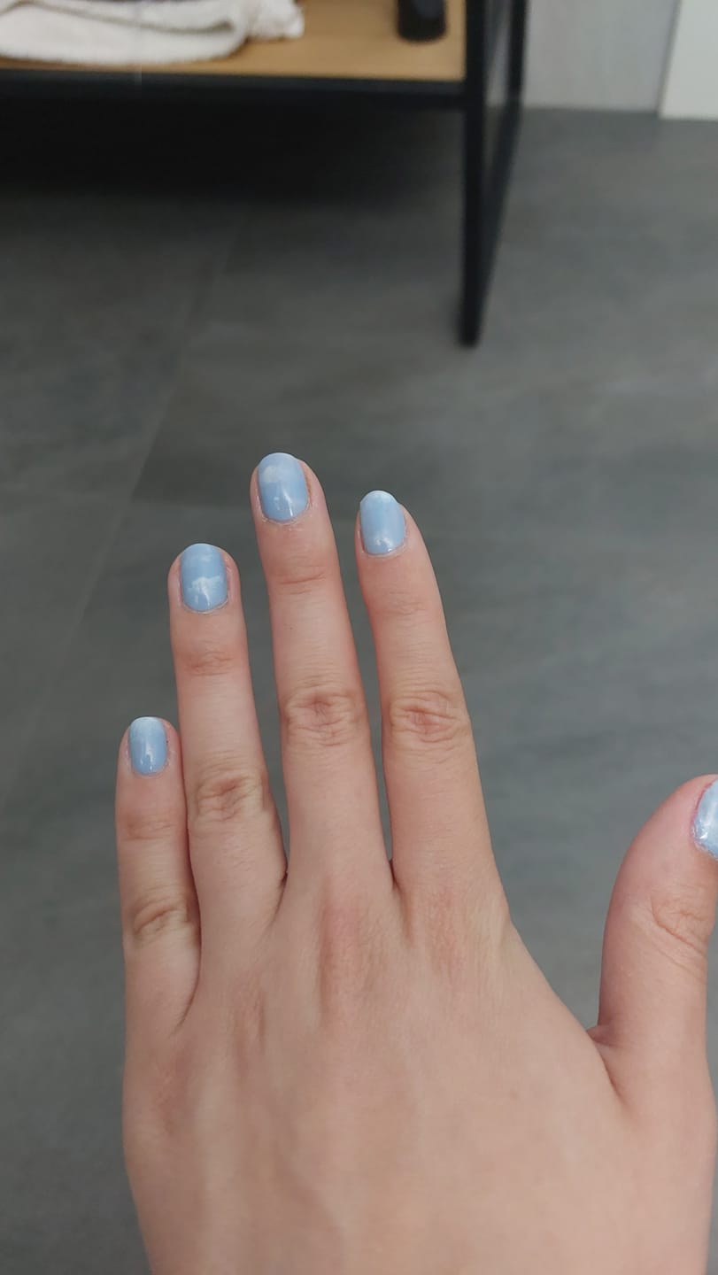 Customer photo review of Smalto Semipermanente LCI -  Blu Oasis
