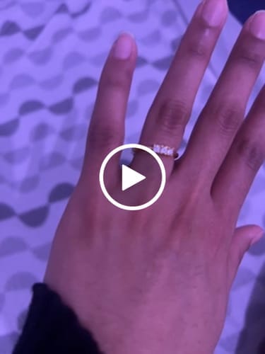 Customer photo review of Anillo Tres Luminosas