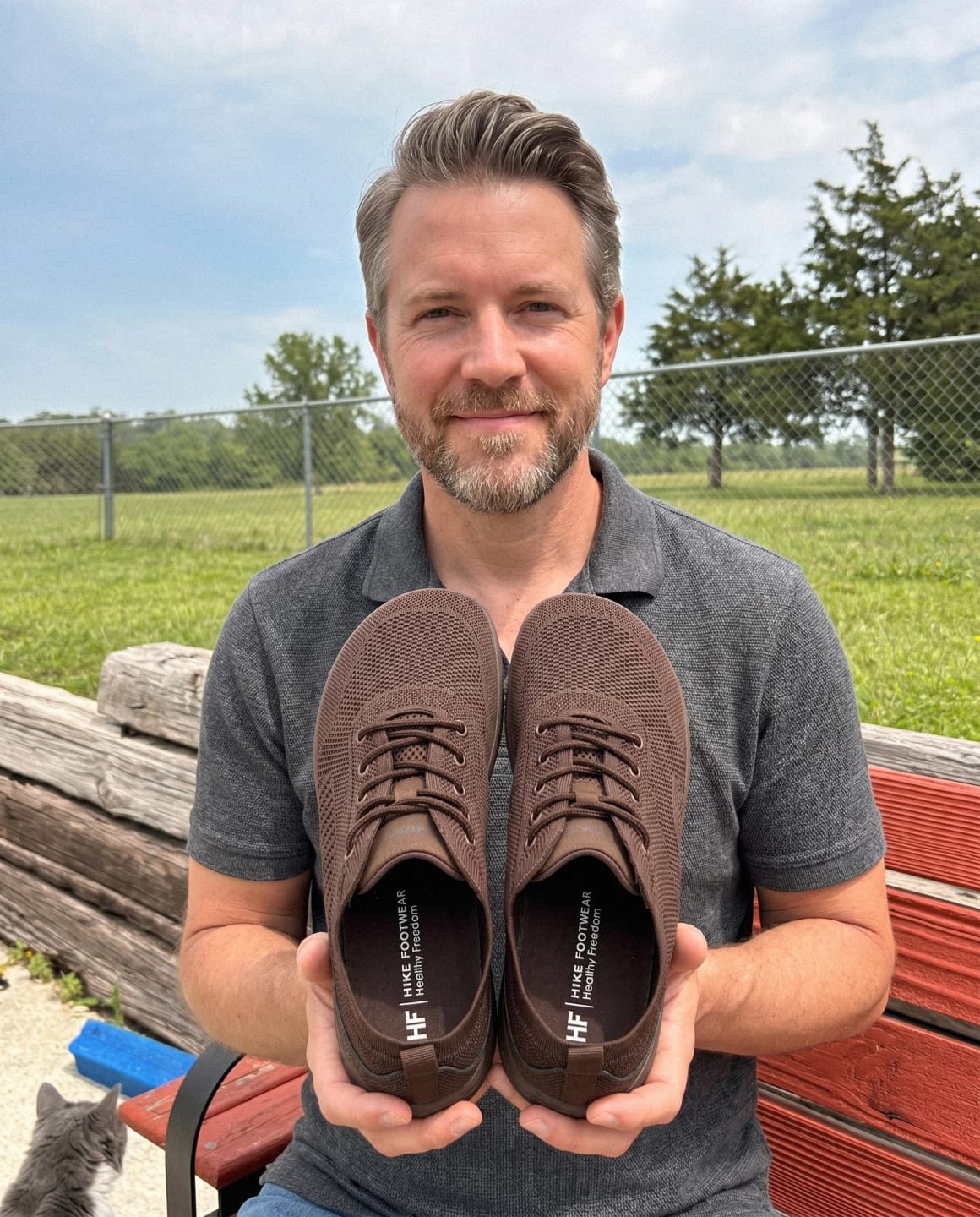 Customer photo review of Range – Men's Barefoot Shoes for All-Day Comfort