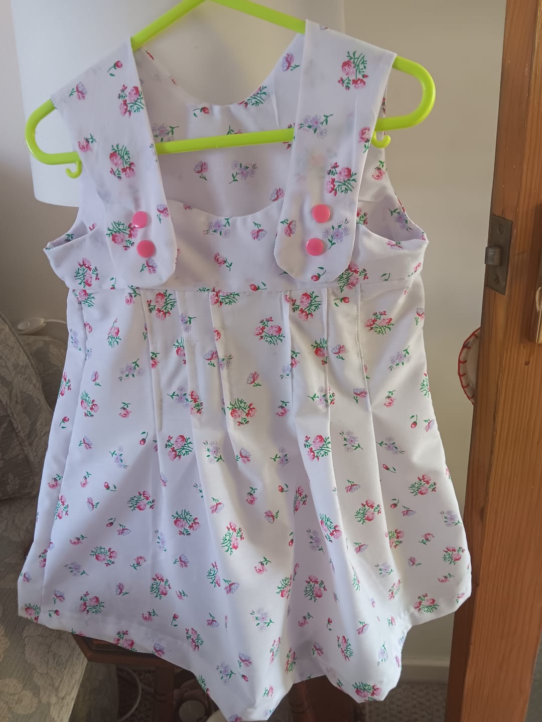 Customer photo review of Rose Bouquets Polycotton Fabric