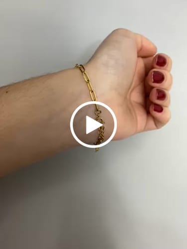 Customer photo review of Pulsera Círculo Inicial