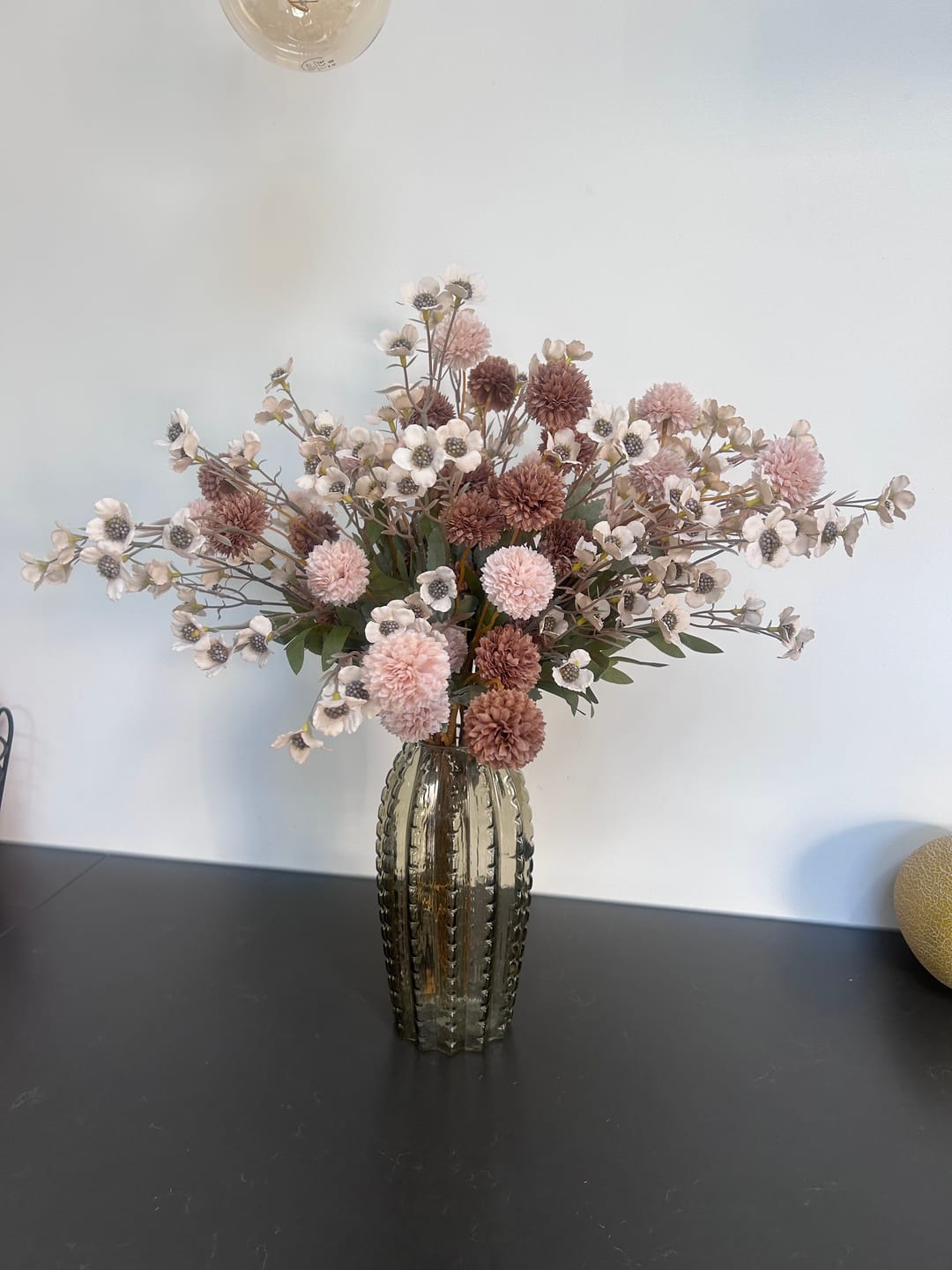 Customer photo review of Wax Arrangement - Crème mix