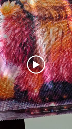 Customer video review of 5D Diamond Painting – Blütenkobold Mira
