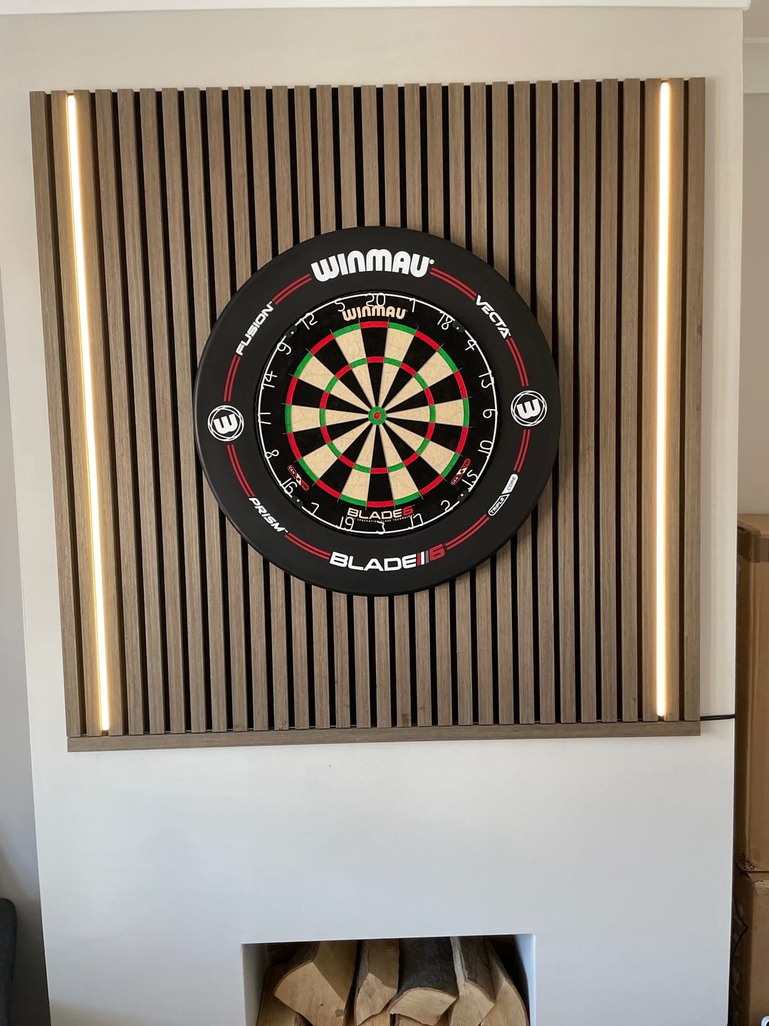 Customer photo review of Acoustic Wall Panel Sample