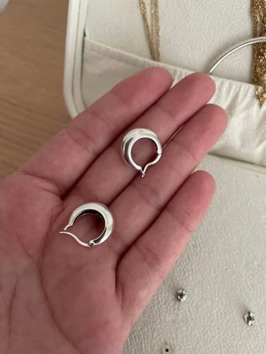 Customer photo review of Pendientes Medieval