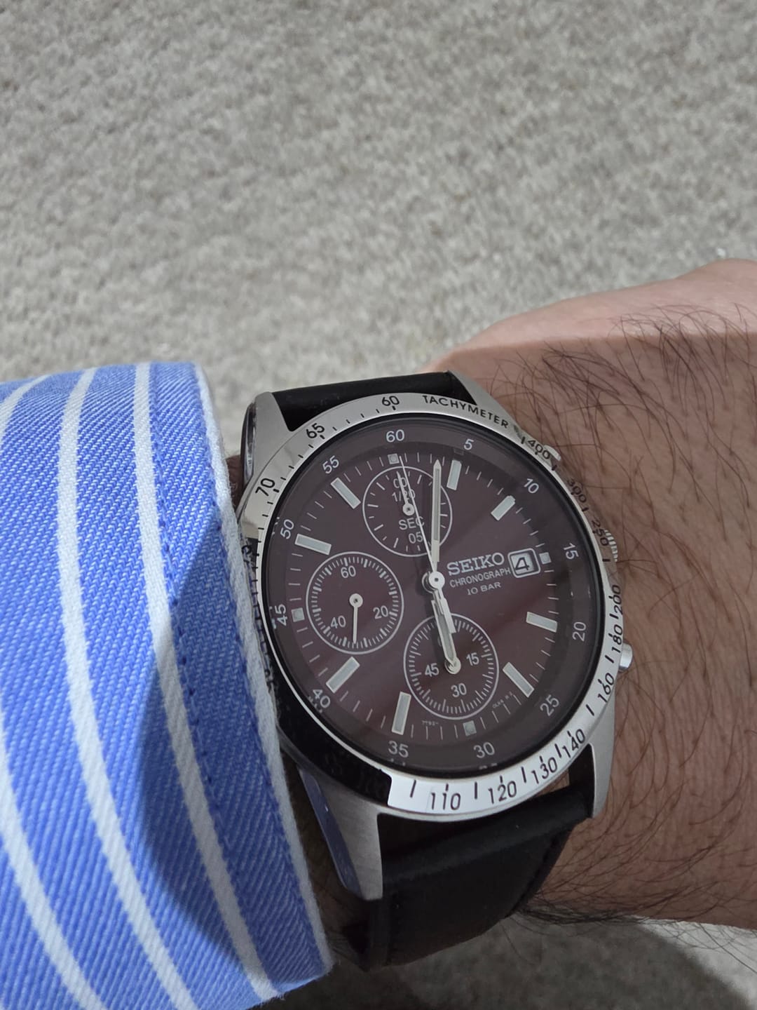 Customer photo review of Reloj Seiko SBTQ045 Chronograph Quartz 38,5mm JDM