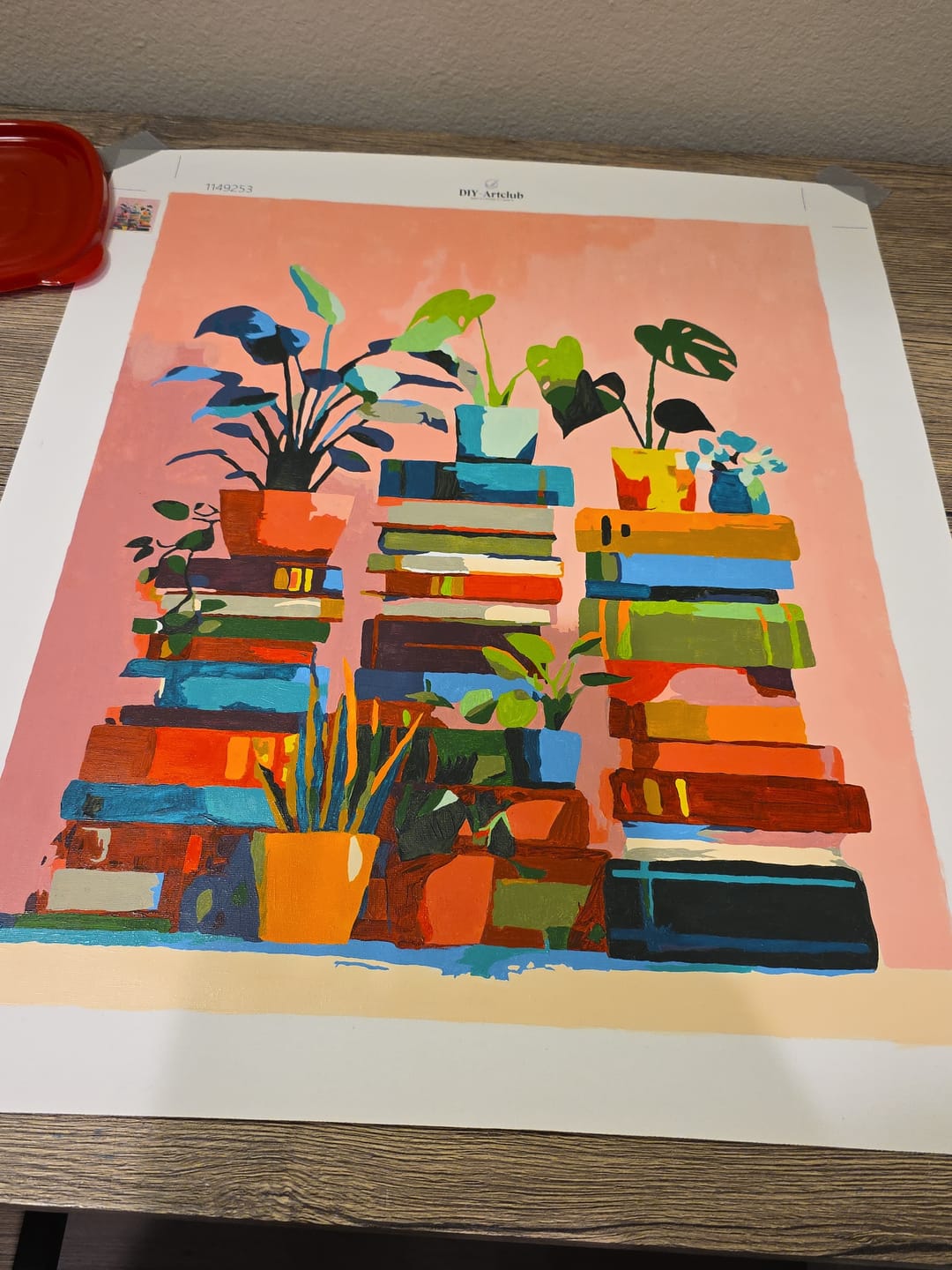 Customer photo review of Growing stories | Paint by Number