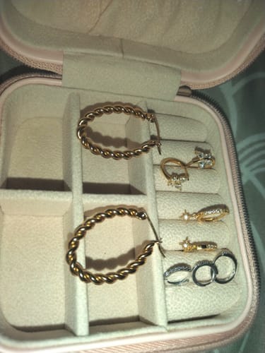 Customer photo review of Pendientes Galaxia