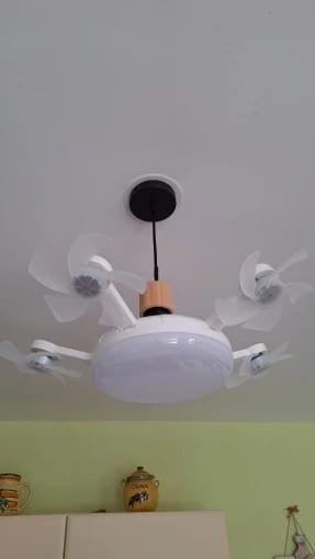 Customer photo review of Calviro AirGlow™ Plafondventilator