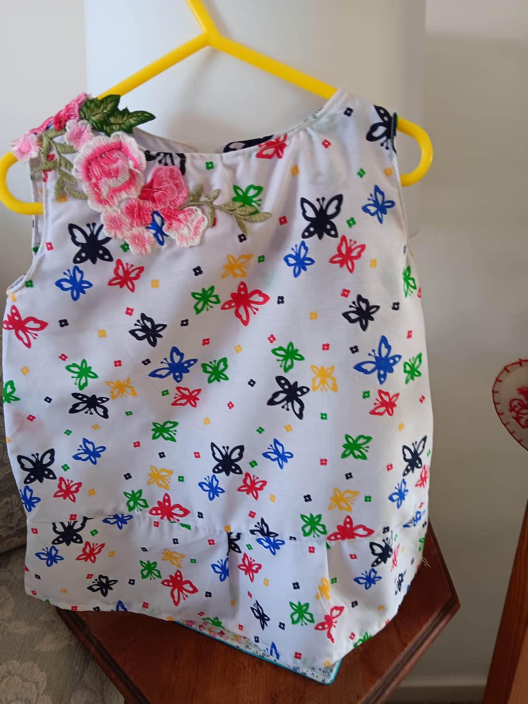 Customer photo review of Multicoloured Butterflies Polycotton Fabric