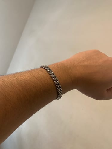 Customer photo review of Pulsera Cuban 8mm