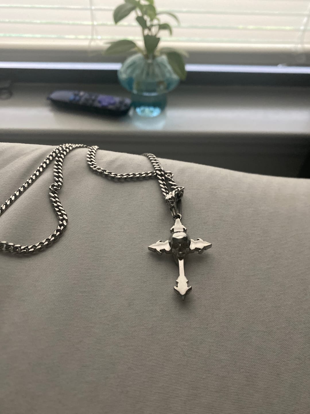 Customer photo review of DOWN YOUR THROAT PENDANT