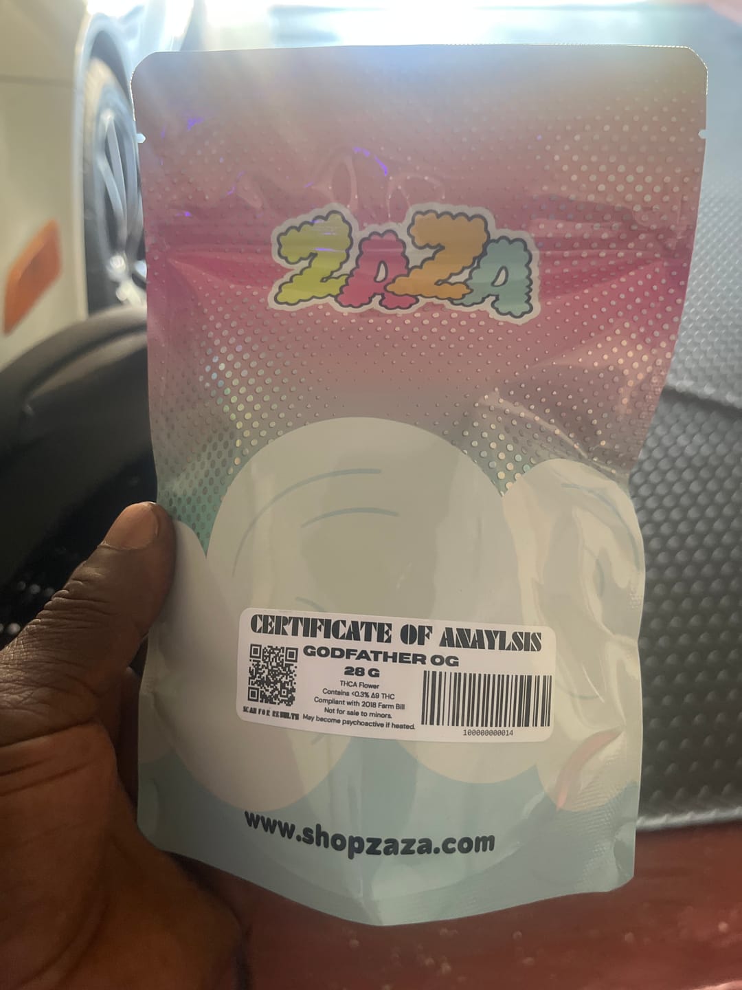 Customer photo review of Godfather OG - 28 Grams - Indica