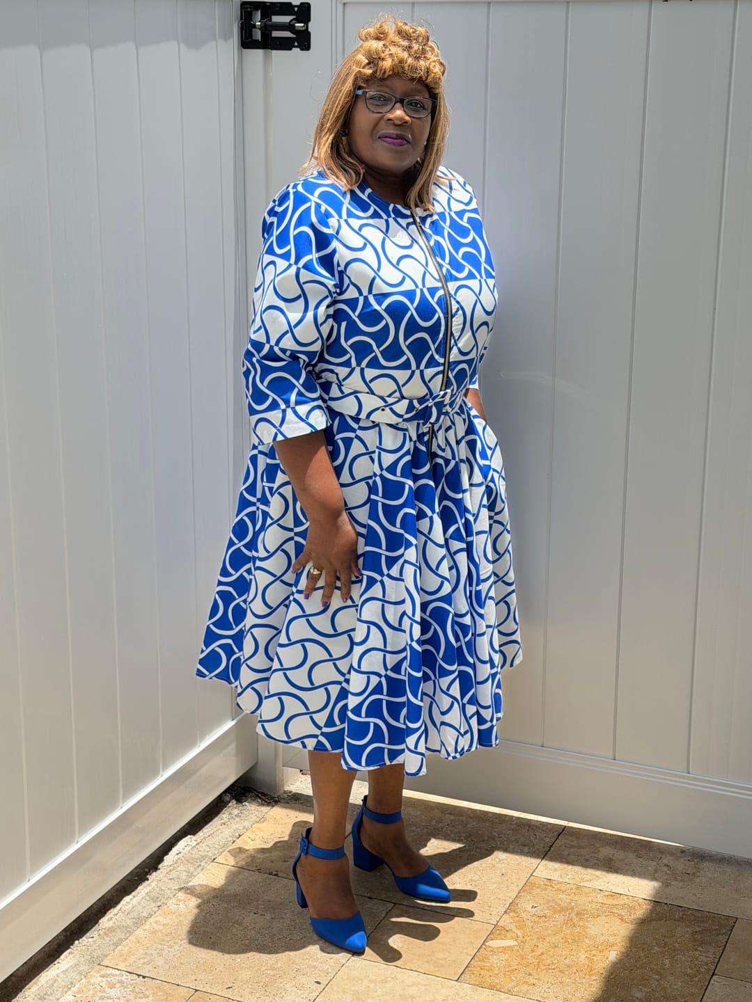 Customer photo review of Dress - All Zipped