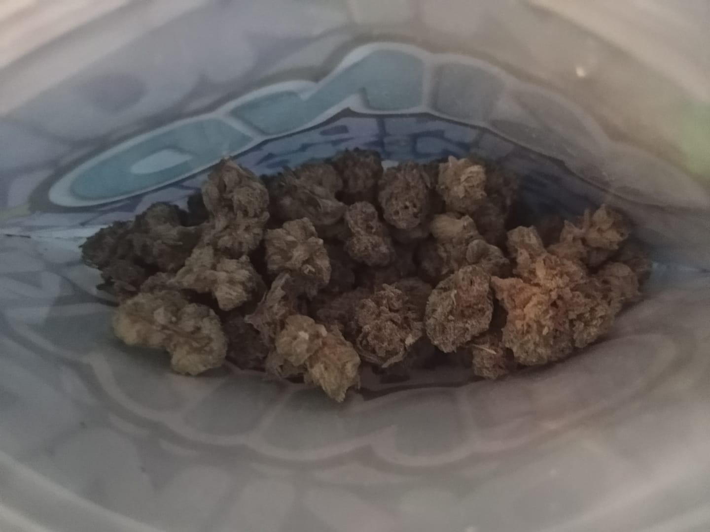 Customer photo review of Raspberry Kush - Minis - 28 Grams - Indica