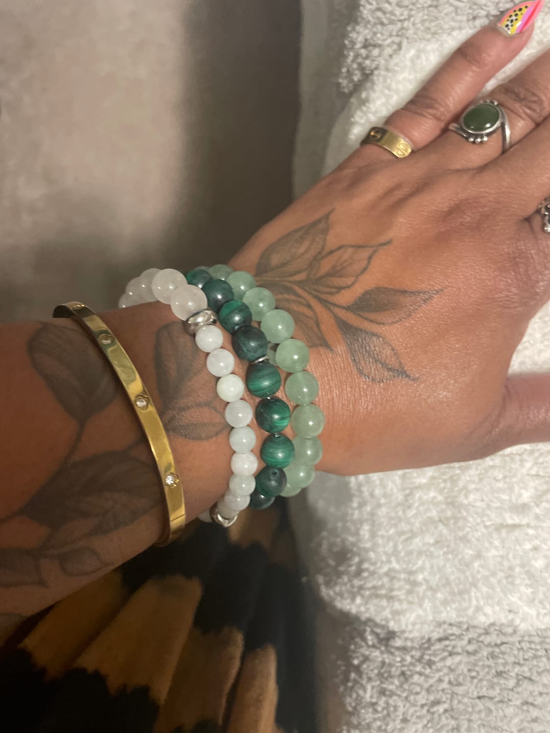 Customer photo review of Aventurine Bracelet