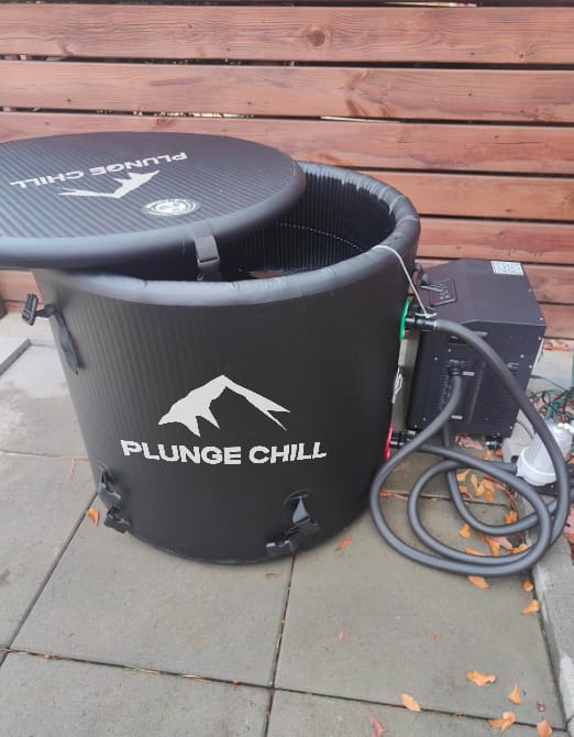 Customer photo review of 1HP Cold Plunge Chiller + Tub(Plus)