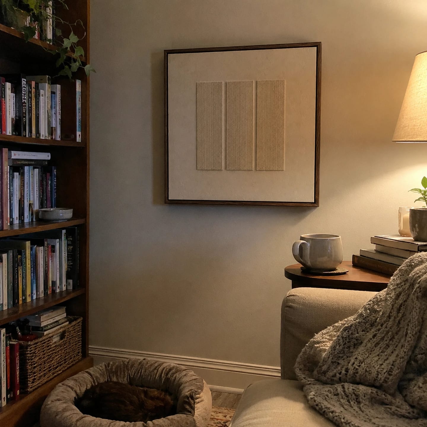 Customer photo review of Line Art Abstract ｜ Parchment-Line-Contour