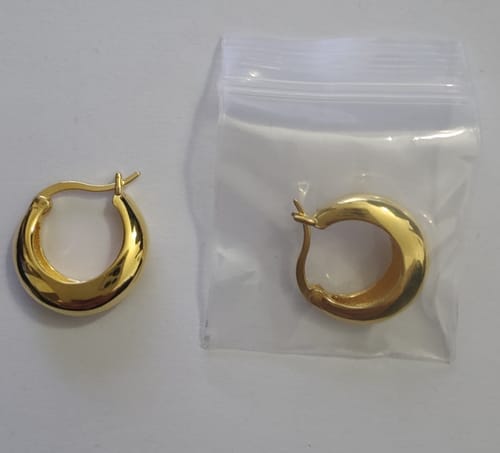 Customer photo review of Pendientes Medieval