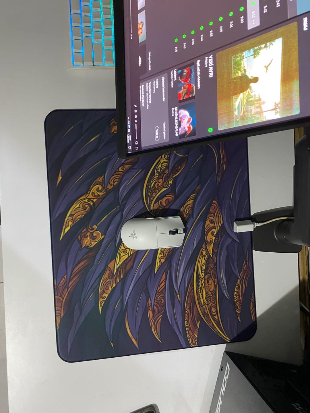 Customer photo review of ESPTiger Wu Xiang X V2 Poron Mousepad
