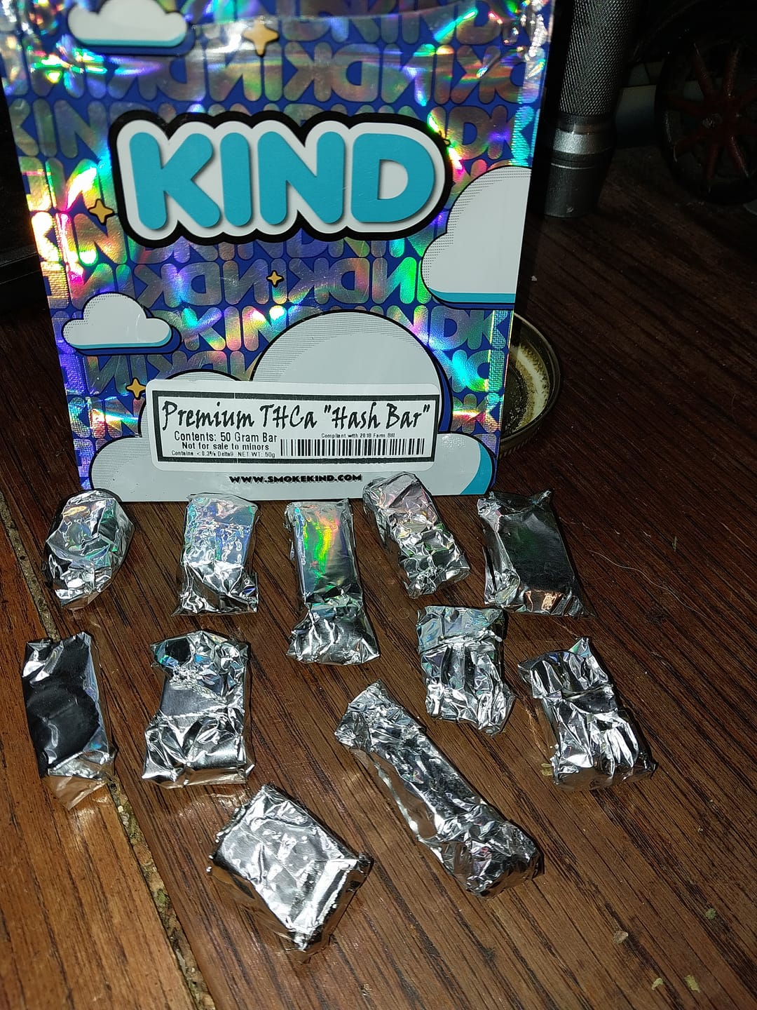 Customer photo review of Premium THCa Hash Bar