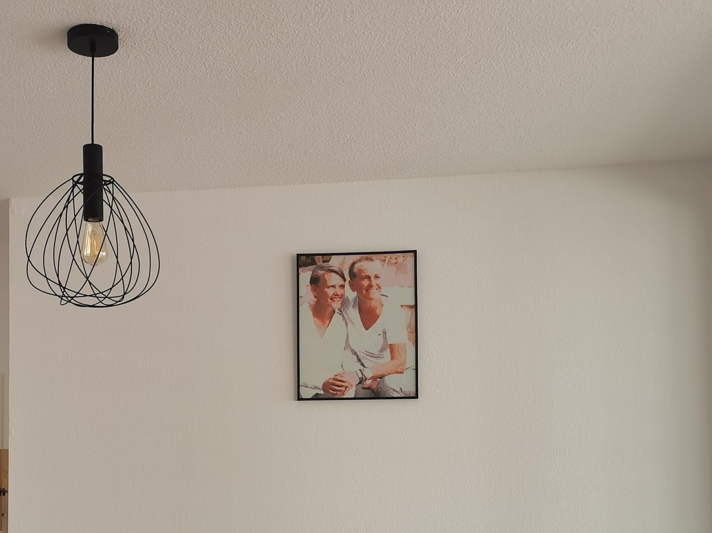 Customer photo review of Diamond Painting Personnalisé