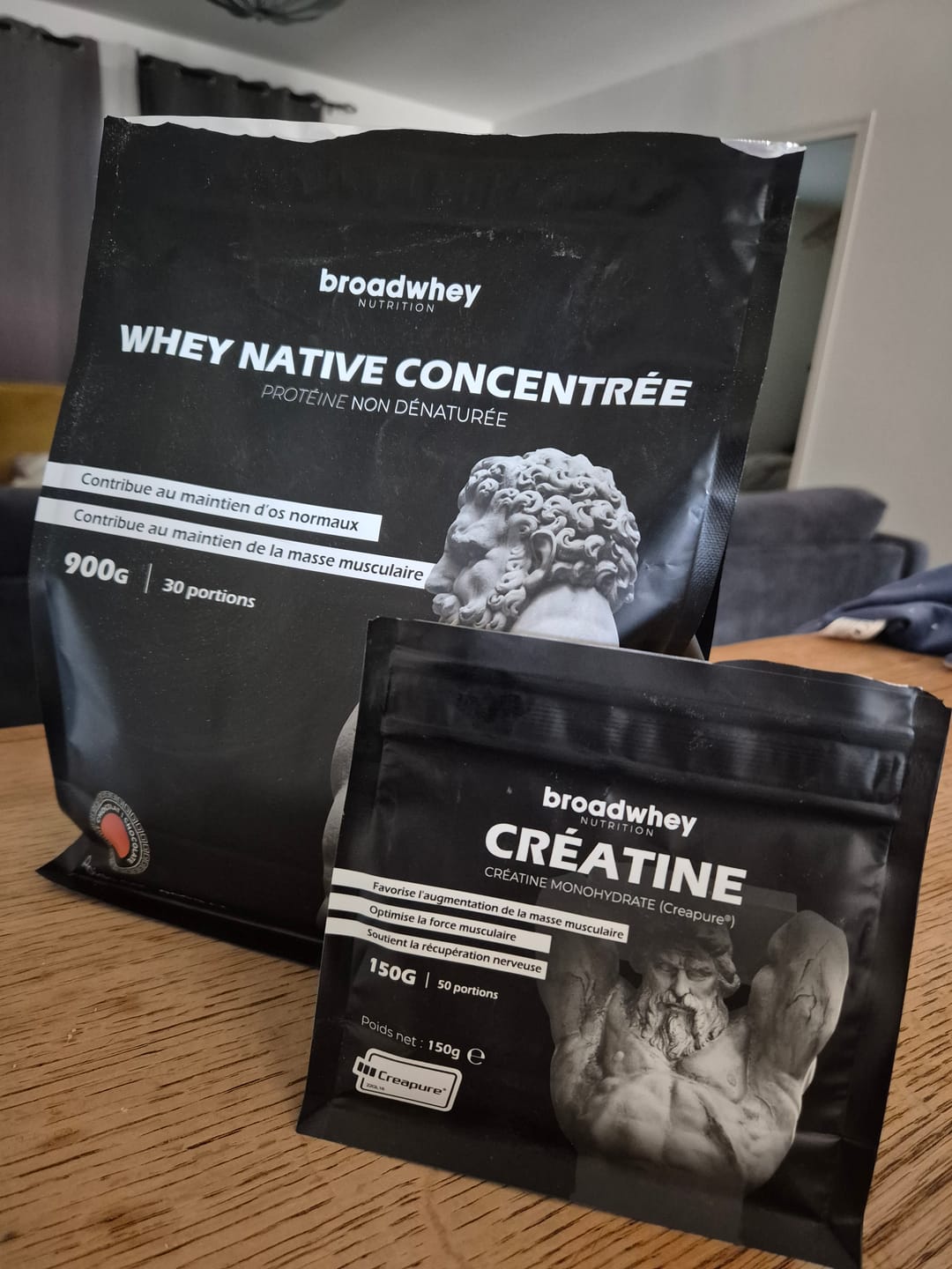 Customer photo review of Whey Concentrée Native