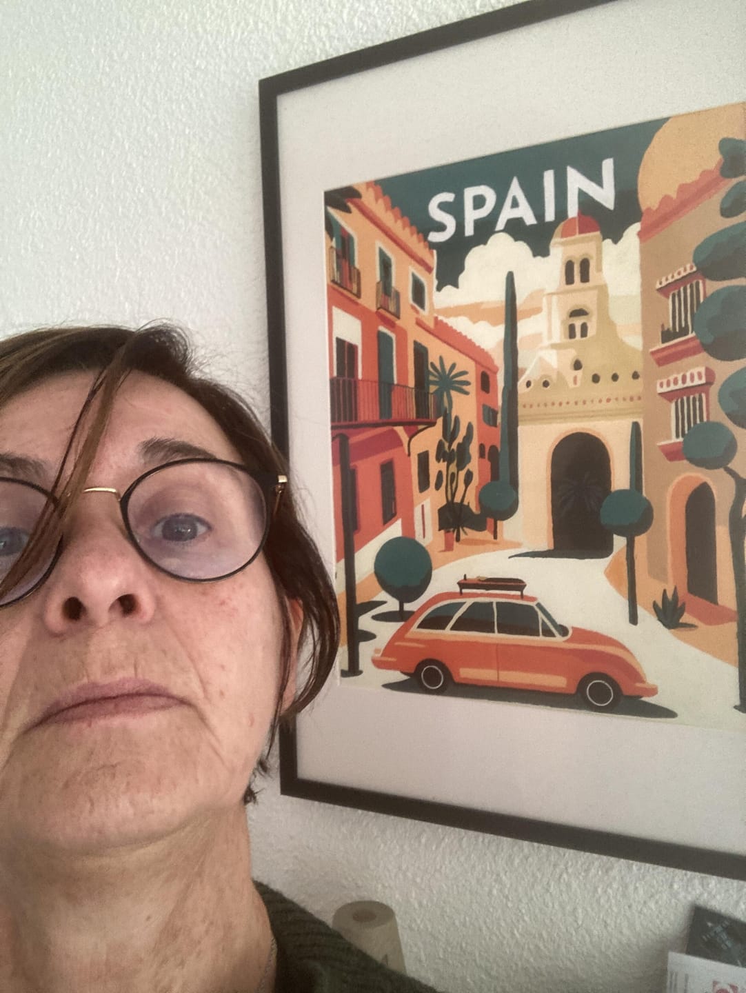 Customer photo review of Affiche Vintage Séville